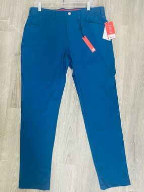 Men's Performance Chino Pants in Teal